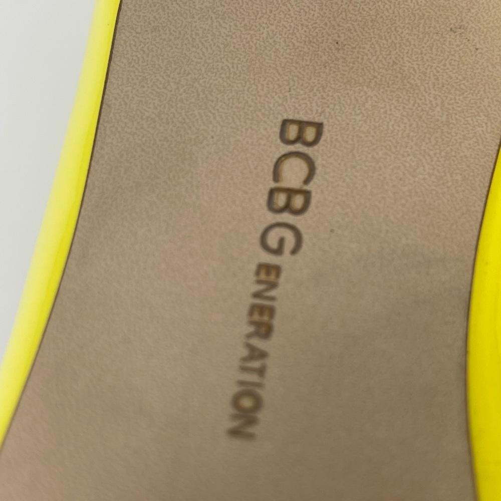 Bcbgeneration: Treasure Pump, Bright Yellow, Faux… - image 8